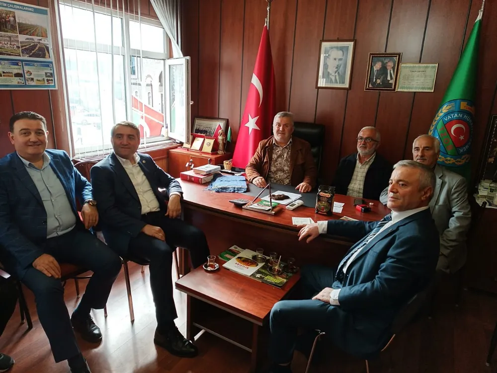 GELECEK PARTİSİ MİLLETVEKİLİ SELİM TEMURCİ ODAMIZI ZİYARET ETTİ.